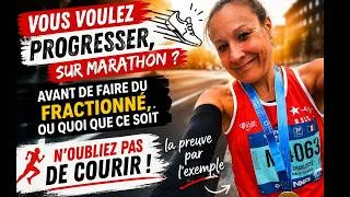 Miniature : Marathon : la priorité n'est pas le fractionné, mais de courir plus !