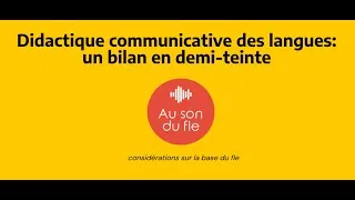 Miniature : Didactique communicative du fle: un bilan en demi-teinte