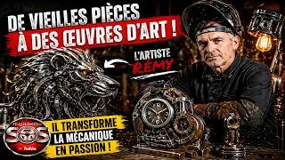 Miniature : “Regardez ce qu’il fait avec des pièces de voiture abandonnées…”