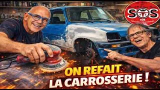 Miniature : La carrosserie de cette R5 Alpine Turbo nous résiste encore…