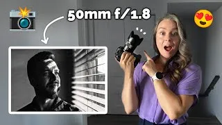 Miniature : Séance photo à l'intérieur avec un 50mm f/1.8 📸🤩 Comment réussir un portrait à la maison