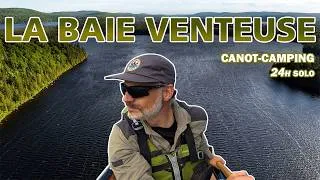 Miniature : Canot-Camping Solo : Réfugié dans la baie venteuse ! (Test de nouvelle caméra GardePro)