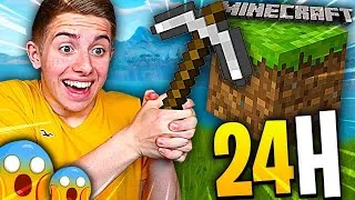 Miniature : LIVE 24H MINECRAFT (Survie Solo Objectif Tuer Le Dragon ) ! 20H-20H