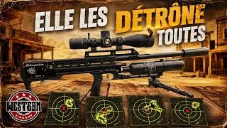 Miniature : La carabine pcp ultime ! Western airguns sidewinder cal.30 full-auto !