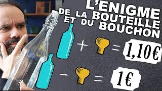 Miniature : L'énigme de la bouteille et du bouchon - Micmaths