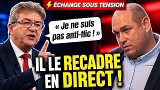 Miniature : LE POLICIER TENTE DE LE PIÉGER… MÉLENCHON RÉPLIQUE !