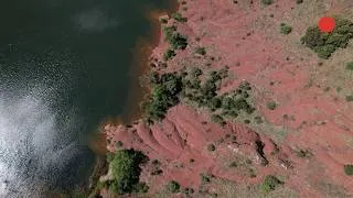 Miniature : Le Lac du Salagou vu du ciel
