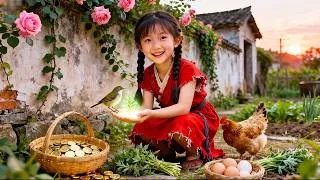 Miniature : Tous méprisent la fillette de cinq ans, elle apporte chance et nourrit sa famille durant la famine！