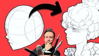 Miniature : Comment dessiner un visage Anime/Manga féminin - Tuto débutant