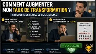 Miniature : Comment augmenter mon taux de transformation. Un commercial performant optimise la vraie confiance