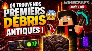 Miniature : 🔥 ON TROUVE NOS PREMIERS DÉBRIS ANTIQUES ! 😱 | Minecraft après 9 ans #5