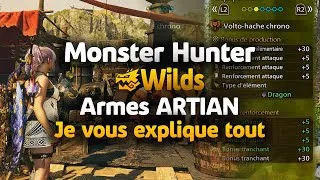 Miniature : Tuto armes ARTIAN (meilleures armes) - Monster Hunter Wilds