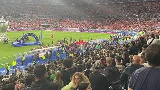 Miniature : PSG - Reims Coupe de France Remise du trophée we are champion feu d’artifice 2025