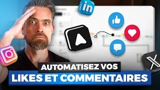 Miniature : Automatisez votre engagement (likes + commentaires) sur les réseaux sociaux avec Automa - Tutoriel