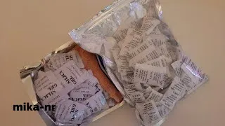 Miniature : Sachet de silice, l'absorbeur d'humidité.