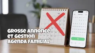Miniature : Calendrier familial partagé avec tous le membres. Toujours à jour !