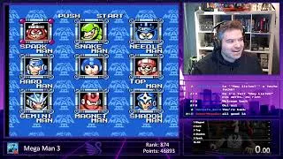 Miniature : Megaman 3 speedruns redif twitch stream