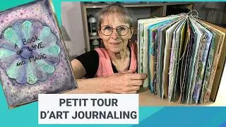 Miniature : Qu'est ce que l'Art Journaling ? Un petit tour dans l’un de mes journaux…