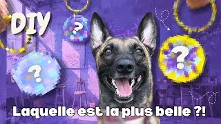 Miniature : J’ai conçu 3 médailles uniques pour mon chien