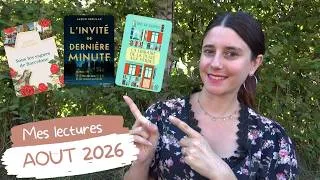 Miniature : BILAN LECTURES {3} | Août 2026