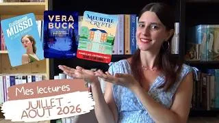 Miniature : BILAN LECTURES {2} | Juillet-Août 2026