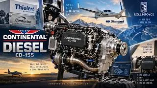 Miniature : What Happened to Continental's Diesel Engine? Rolls-Royce's Bet on Aviation That Never Took Off