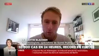 Miniature : Dr Blachier : "On se demande s'il n'y a pas un bug avec les données"