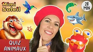 Miniature : Quiz Animaux 🐯🦀 | Comptines & Chansons | Jeu interactif pour enfants | Mimi Soleil