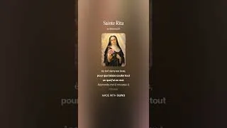 Miniature : Chanson: Prière à Sainte Rita - Guérir son cœur, Pardonner et Retrouver la Paix