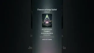 Miniature : Chanson archange Sachiel - Chanson de Prière pour l'Abondance et l'Amour de Soi