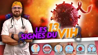 Miniature : VIH : 13 Signes à Ne JAMAIS Ignorer ! 🚨