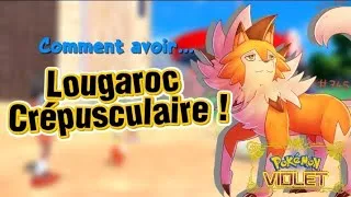 Miniature : COMMENT AVOIR LOUGAROC CRÉPUSCULAIRE (pokémon écarlate et violet)