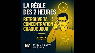 Miniature : La règle des 2 heures  retrouve ta concentration chaque jour