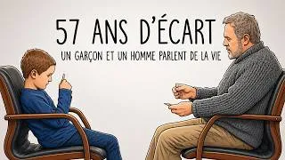Miniature : 57 ans les séparent…Un garçon et un homme parlent de la vie