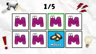 Miniature : Le jeu des mots en rythme. 2 niveaux faciles + 1 moyen. Arriveras-tu à enchaîner les mots ?