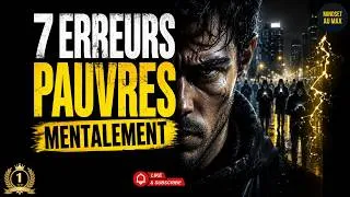 Miniature : Les Gens Pauvres Mentalement Font Toujours Ces 7 Erreurs ! #mindsetaumax #discipline