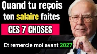 Miniature : 7 Étapes pour devenir riche avec ton salaire avant 2027 - Par warren buffet