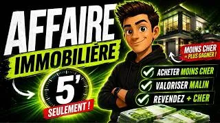 Miniature : Bonne affaire immobilière en 5 min  les 3 questions à poser