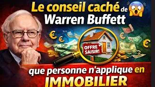Miniature : Le conseil caché de Warren Buffett que personne n'applique en immobilier