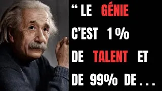 Miniature : Les leçons de vie d’Albert Einstein que les gens apprennent trop tard  #alberteinstein 