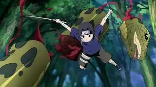 Miniature : Shisui entraîne Itachi - Naruto Shippuden