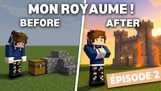 Miniature : On construit notre ROYAUME ! [ÉPISODE 2]