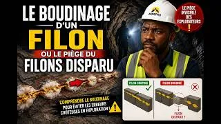 Miniature : Le Boudinage d'un filon ou le piège du filion disparu