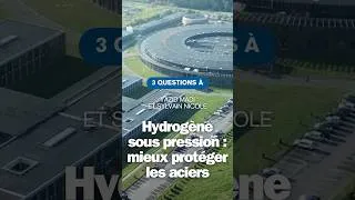 Miniature : Hydrogène sous pression, comprendre pour mieux protéger les aciers - 3 questions à Yazid Madi (CMAT)
