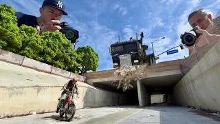 Miniature : Terminator 2 (1991) Truck Bridge Jump | Behind the Scenes with Miniatures