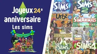 Miniature : Joyeux 24e Anniversaire les Sims ! 🥂