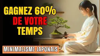 Miniature : MINIMALISME JAPONAIS  LIBÉREZ 60% DE VOTRE TEMPS AVEC 3 SIMPLES HABITUDES D'ORGANISATION