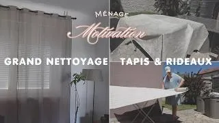 Miniature : Grand Nettoyage Tapis Et Rideaux ⎮ Motivation Ménage