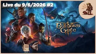 Miniature : On CONTINUE le RANDOM TACTICIEN DARK URGE ! ► Baldur's Gate 3 - Live du 9-6-2026