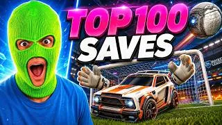 Miniature : Je Réagis Aux 100 SAVES Les Plus ABERRANTES de Rocket League (c’est n’importe quoi)